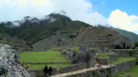 Machu Picchu Ruins Stock Footage 327572841