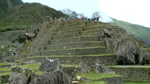 Machu Picchu Ruins Stock Footage 327572860