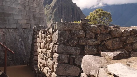 Machu Picchu Ruins In Peru Stock Footage 112217045