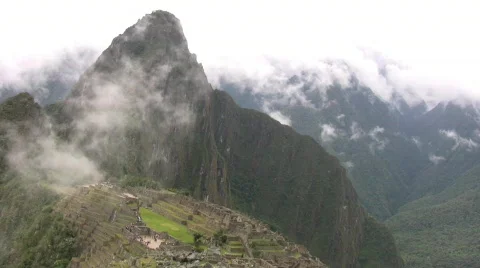 Machu Picchu Time Lapse Stock Footage 377311