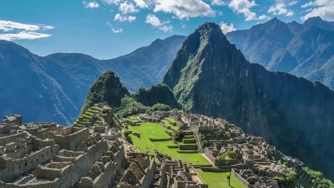 Machu Picchu Time Lapse Stock Footage 73280042