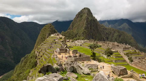 Machu Picchu Timelapse Vidéo 57865545