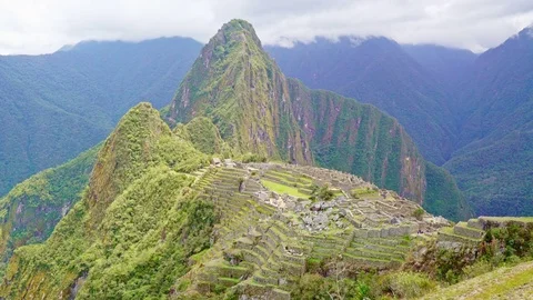 Machu Pichu Overview 動画素材 85393888