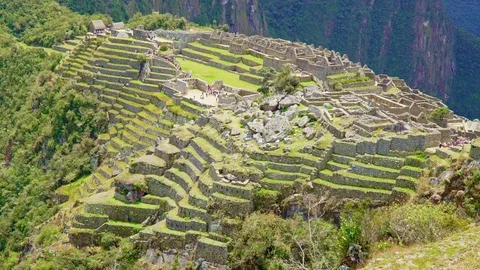 Machu Pichu Part Stock Footage 85393872