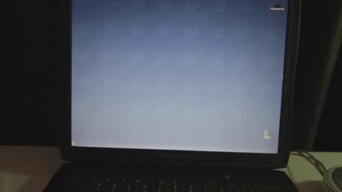 Macintosh Powerbook G3 Pull Back Stock Footage 152608702