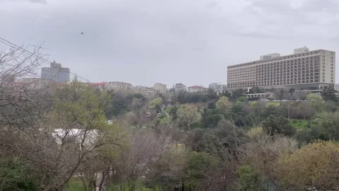 The Macka-Taksim cable car line. Istanbul Province. Stock Footage 305150600