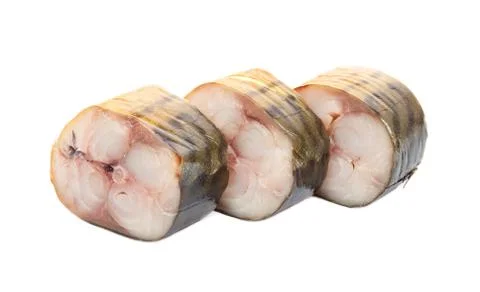 Mackerel sliced Stock Photos