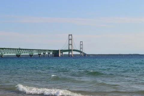 Mackinac Bridge Stock Photos