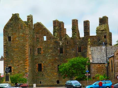 MacLellan's Castle, Kirkcudbright Foto stock