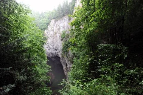 Macocha gap Stock Photos