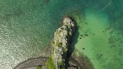 Maconde Viewpoint. Mauritius Island, View Of The Cape With The Monument To Stock Footage 199452162