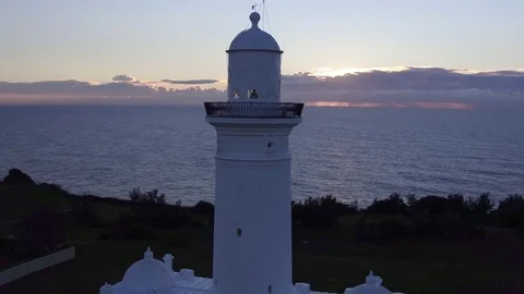 Macquarie Lighthouse Stock Footage