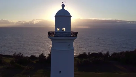 Macquarie Lighthouse Stock Footage 72605542