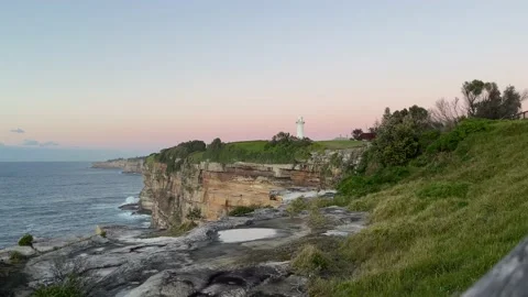 Macquarie Lighthouse Stock Footage 156302198