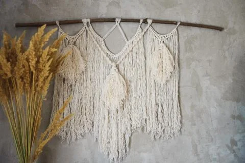 Macrame Wall Hanging Stock Photos