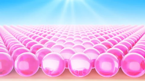 Macro 3D Animation, Moisturizer Akin Protection With, Healthy skin, Beautiful Stock-Footage 164108568