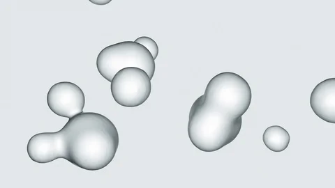 Macro Abstract background with fluid transformation on a black background. Stock Footage 128536350