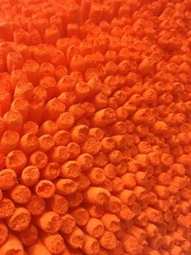 Macro abstract orange background Stock Photos