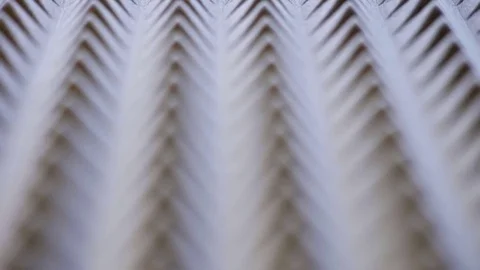 Macro of acoustic foam panel background Vidéo 84194472