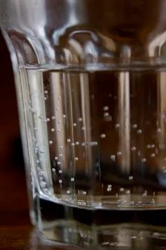 Macro of air bubbles Stock Photos