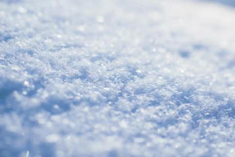 Macro background of fresh snowflake texture Stock Photos