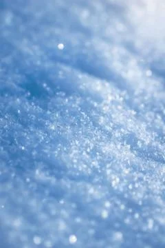 Macro background of fresh snowflake texture Stock Photos