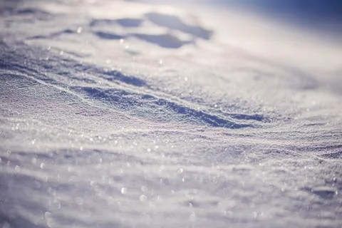 Macro background of fresh snowflake texture Stock-Fotos