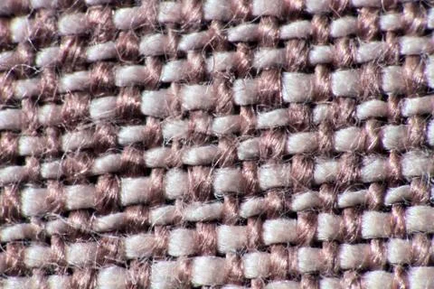 Macro backgrounds of natural and artificial fabric Stock Photos
