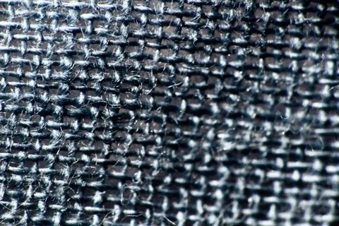 Macro backgrounds of natural and artificial fabric Stock Photos