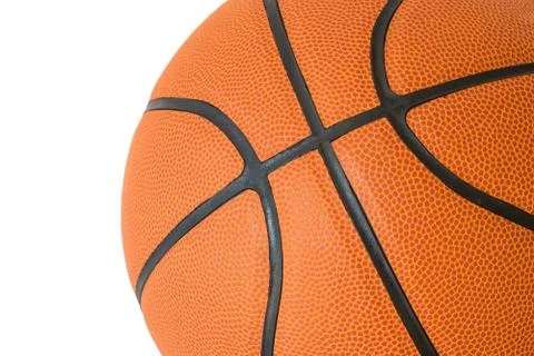 Macro basketball texture Foto stock