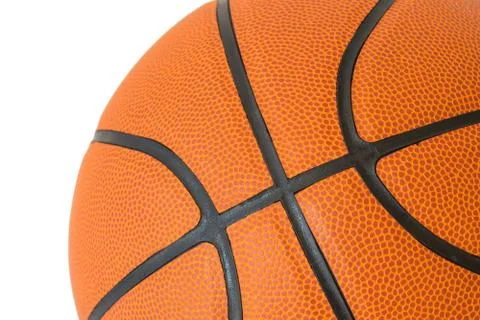 Macro basketball texture Foto stock