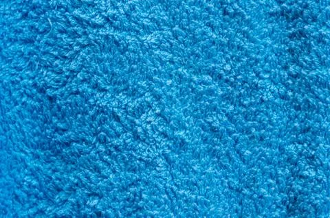 Macro blue terry background Stock Photos
