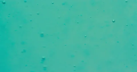Macro Bubbles moving in green/blue atmosphere 21b 스톡 동영상 188420903