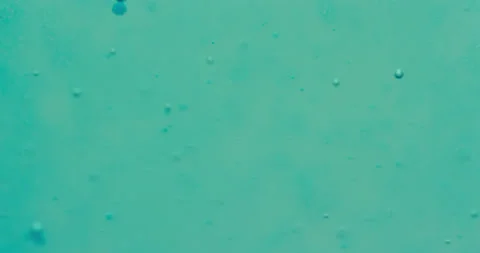 Macro Bubbles moving in green/blue atmosphere 21b 스톡 동영상 188421155