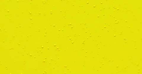 Macro Bubbles moving upwards in yellow atmosphere 2 스톡 동영상 188411896