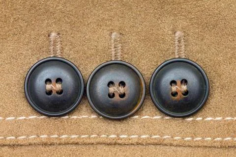 Macro buttons Stock-Fotos