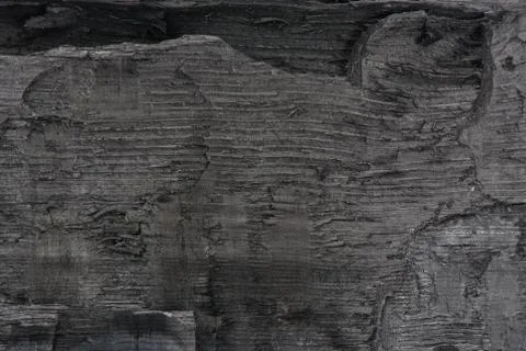 Macro of charcoal surface Stock Photos