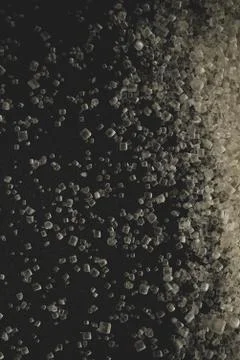 Macro close up of brown sugar Stock Photos