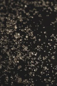 Macro close up of brown sugar Stock Photos