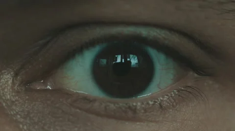 Macro close up of the eye Stock Footage 68021404