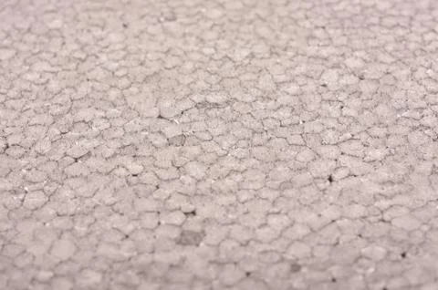 Macro close up of graphite polystyrene bubbles Stock Photos