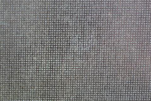 Macro Close-Up of Grey Woven Textile Fabric Canvas Texture Background Stock Photos