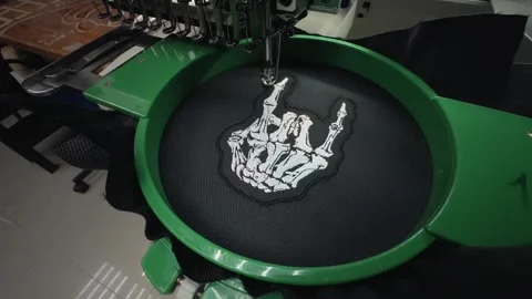 Macro Close Up Human Hand Pressing Operator Control Button on Industrial Mu.. 스톡 동영상 332205908