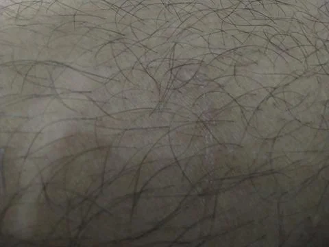 Macro Close-up of Human Skin Texture with Fine Hair Stock Photos