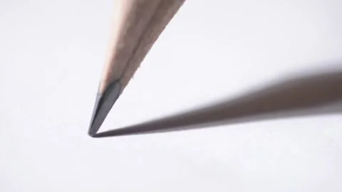 Macro close up of pencil writing Vídeos de archivo 152648976