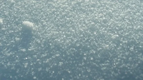 Macro close up of snow on sun Stock Footage 102148968