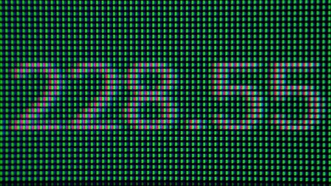 Macro Close-Up of Stock Price on LCD Trading Screen Vídeos de archivo 336560860