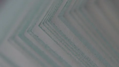 Macro Close-Up of Turning Book Pages Stock Footage 334877140