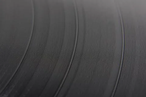 Macro close up of vinyl record Stock Photos