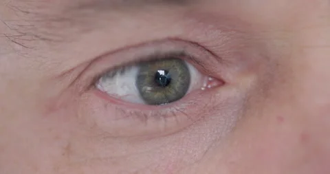 Macro closeup of eye Stock Footage 236398052